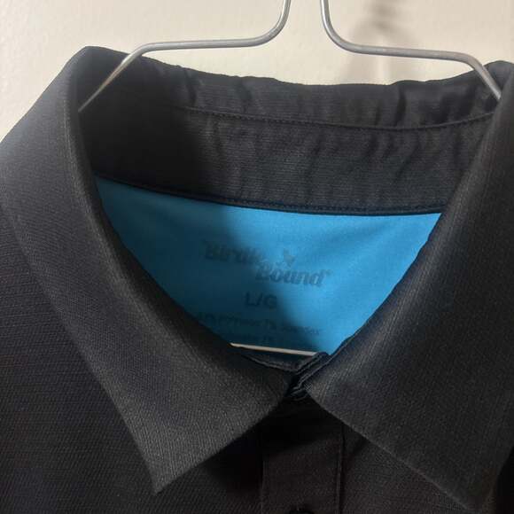 Birdie Bound Black Golf Polo size L - Picture 3 of 3